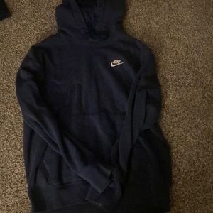 COPY - Navy Blue Nike Hoodie